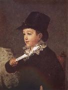 Francisco Goya Portrait of Mariano Goya oil painting on canvas